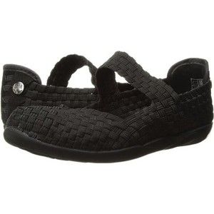 Bernie Mev Cuddly K Girl's Slip On Mary Jane Flat Shoes Child Size 28 Black